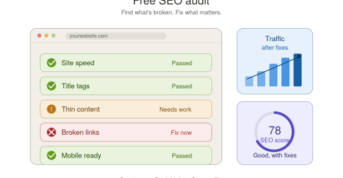Free SEO Audit: What to Check First