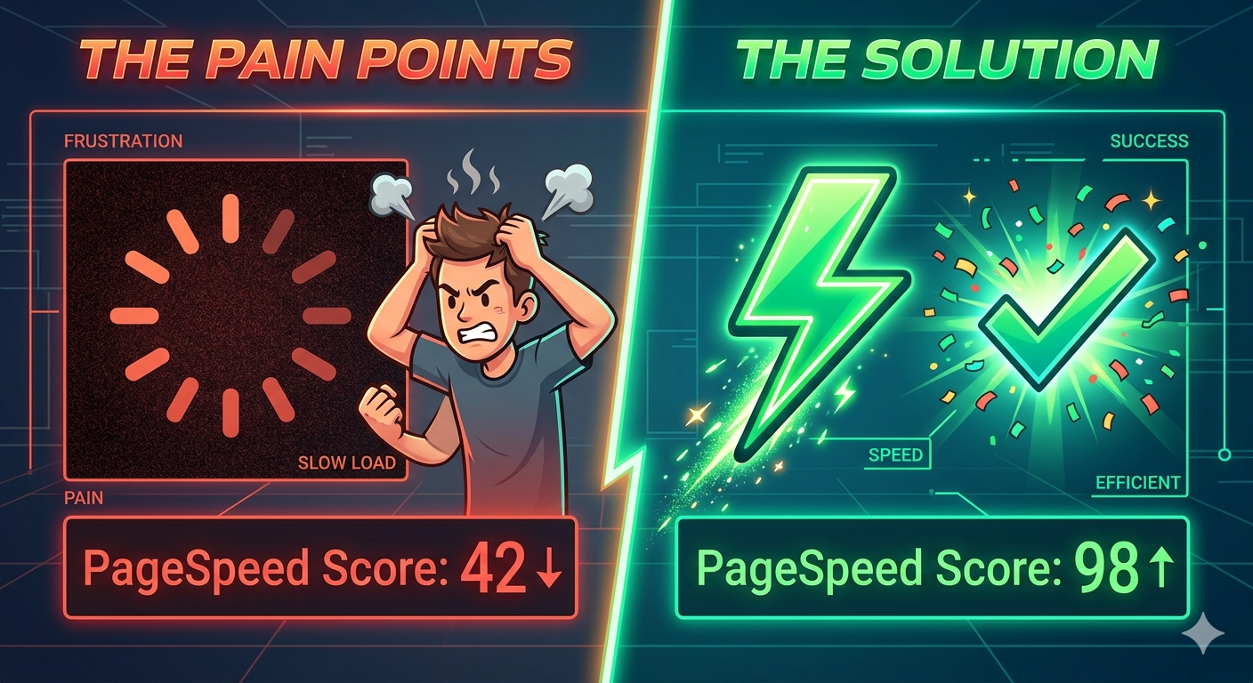 Infographic showing a 3-step process to set up Cloudflare on a website